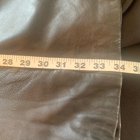 Vintage Chetta B Leather Coat - Picture 6 of 10